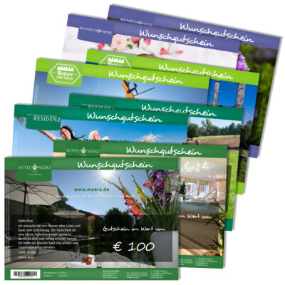Wunschgutschein Geschenkgutscheine