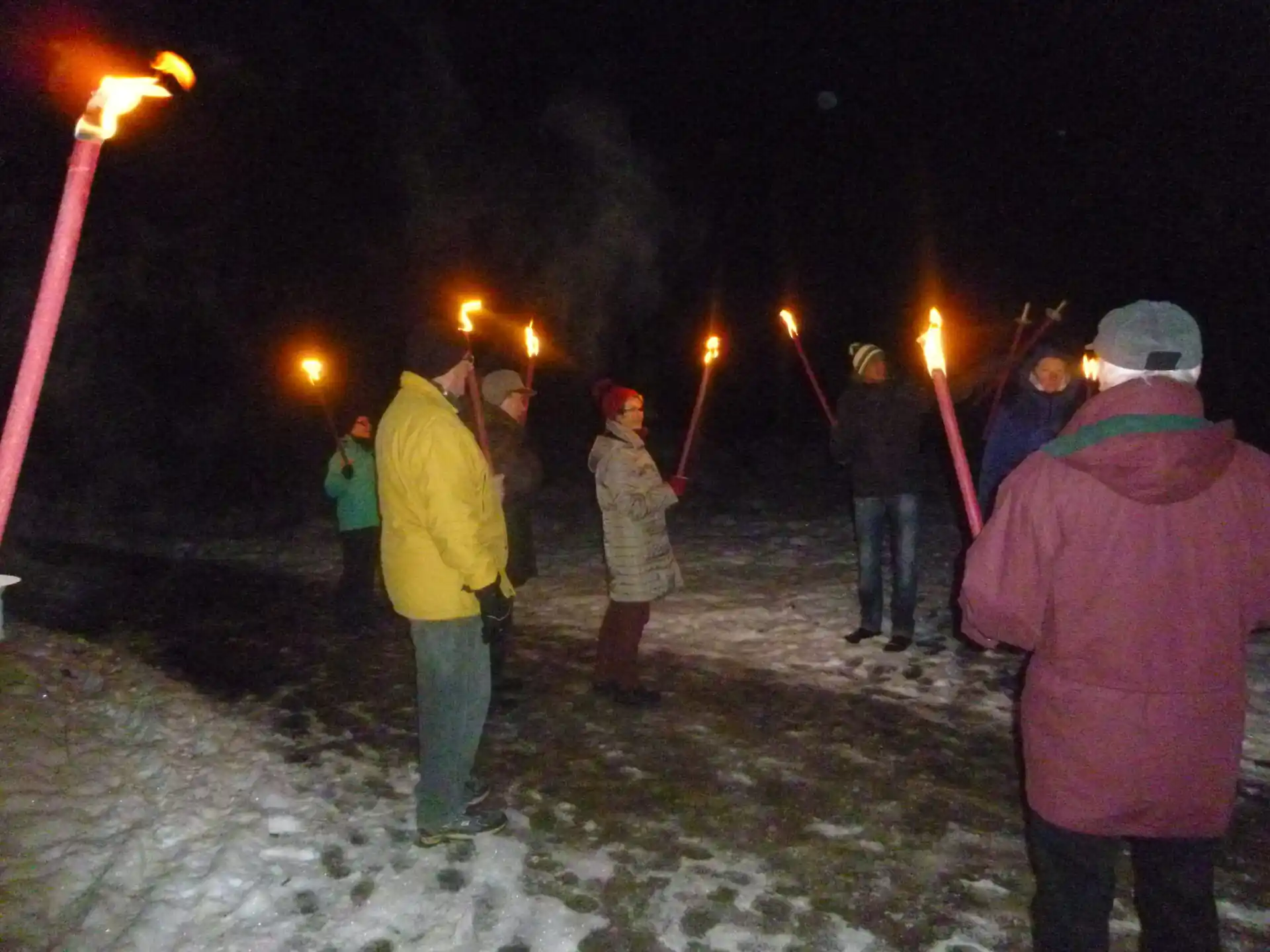 Fackelwanderung