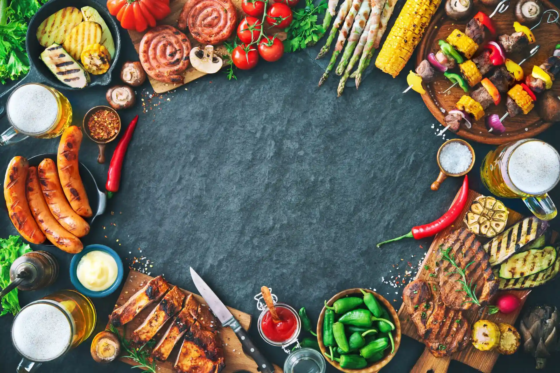 Mediterranes Spezialitäten Buffet